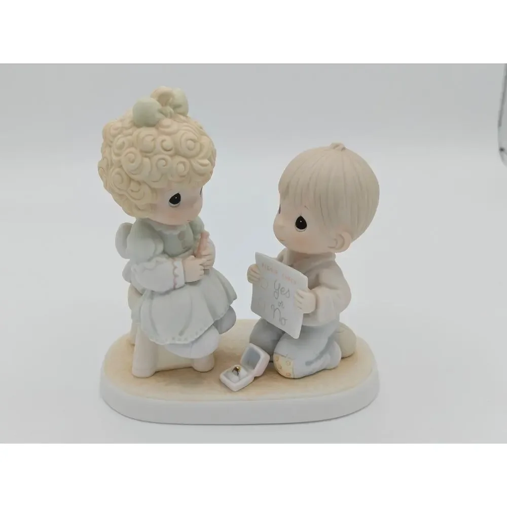 Precious Moments 1988 Wishing You A Perfect Choice Figurine Enesco 520845